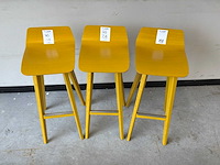 Zeitraum barkruk (3x) - afbeelding 2 van  6