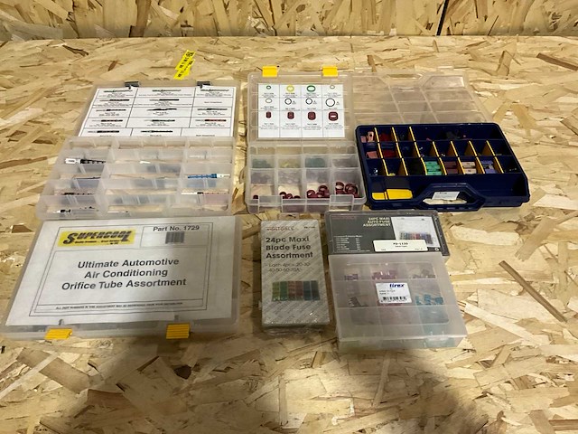 Zekeringen, aircotubes en o-ringen assortiment - afbeelding 1 van  5