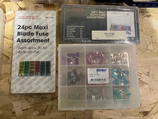 Zekeringen, aircotubes en o-ringen assortiment - afbeelding 5 van  5