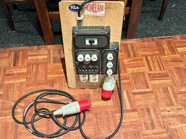 Zekeringkast krachtstroom - afbeelding 1 van  4