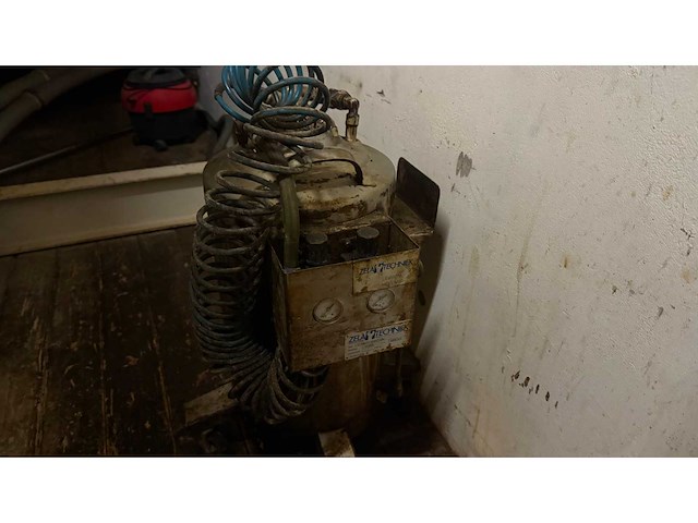 Zela drum 500/30 mobiele bakplaten invet spuittank - afbeelding 1 van  4