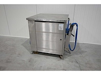 Zela rvs invetmachine met 2 invet pistolen