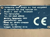 Zela techniek zelamatic 1500 platen invetmachine - afbeelding 9 van  9