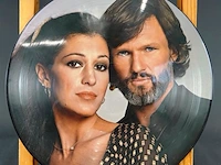 Zeldzame amerikaanse picture disc lp van het album natural act van het muzikale duo kris kristofferson en rita coolidge uit 1979, uitgebracht op a&m records (catalogusnummer pr-4690) - afbeelding 2 van  4