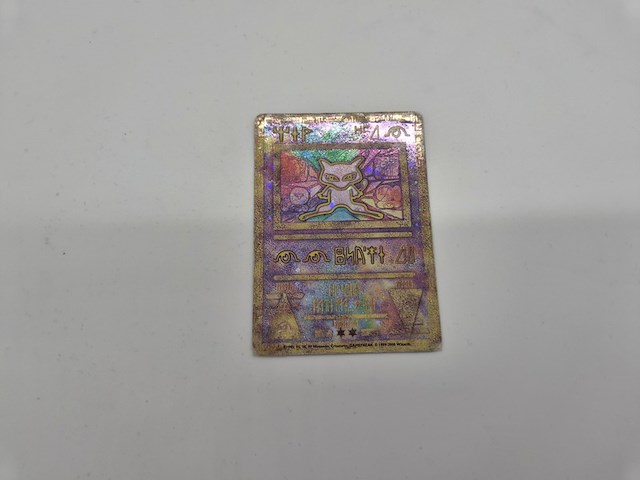 Zeldzame ancient mew pokémon kaart in handgemaakte omaanse lijst - afbeelding 8 van  8