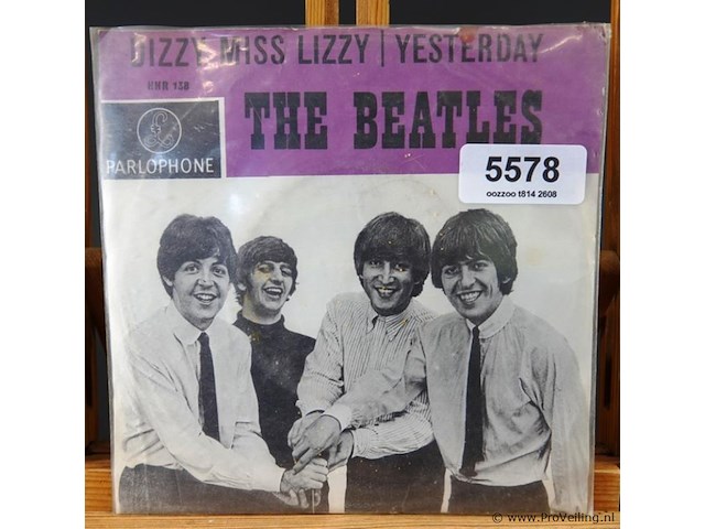Zeldzame nederlandse 7-inch vinyl single van the beatles uit 1965 - afbeelding 1 van  4