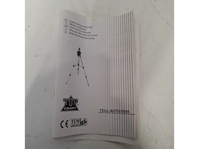 Zelf regelende laser waterpas top craft, tcll-auto/2006 - afbeelding 4 van  4