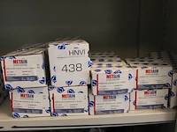 Zelfborende- en houtschroeven metain in diverse maten en uitvoeringen, ruim 60 doosjes. - afbeelding 2 van  3