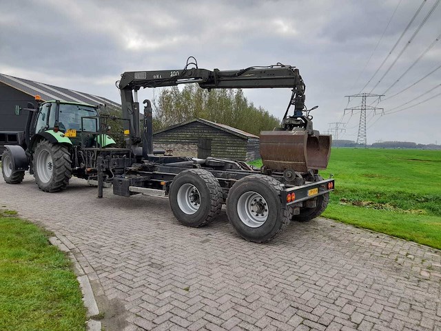 Zelfbouw - 1990 - 1990 zelfbouw kipper met 2x haakarmbak met kraan - afbeelding 16 van  18