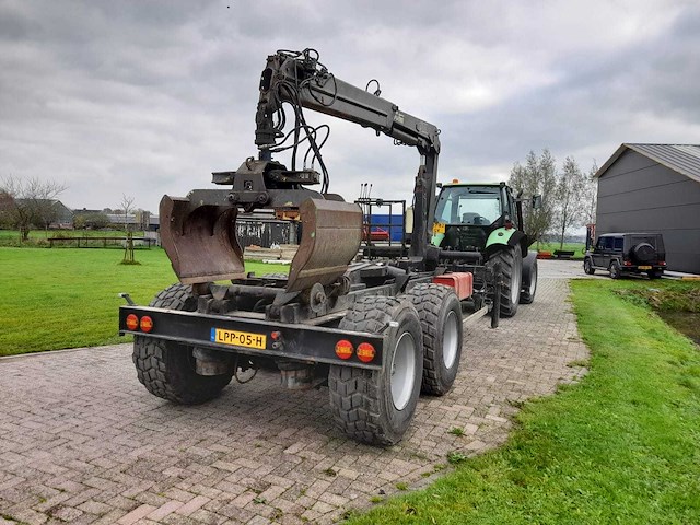Zelfbouw - 1990 - 1990 zelfbouw kipper met 2x haakarmbak met kraan - afbeelding 17 van  18