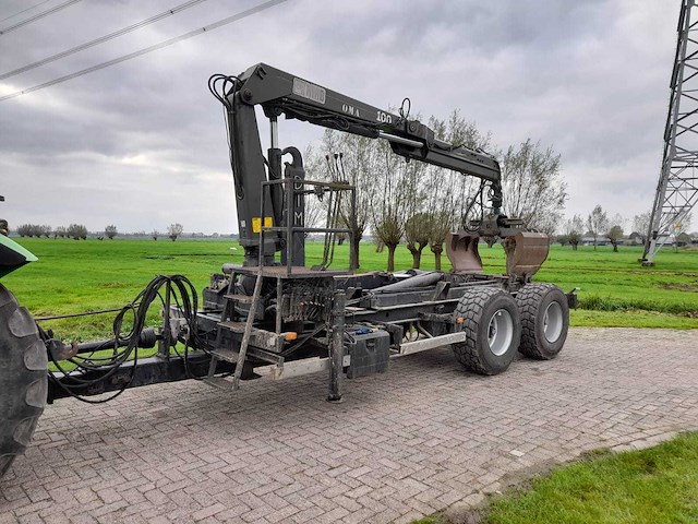 Zelfbouw - 1990 - 1990 zelfbouw kipper met 2x haakarmbak met kraan - afbeelding 1 van  18