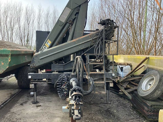 Zelfbouw - 1990 - 1990 zelfbouw kipper met 2x haakarmbak met kraan - afbeelding 2 van  18