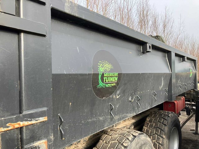 Zelfbouw - 1990 - 1990 zelfbouw kipper met 2x haakarmbak met kraan - afbeelding 8 van  18