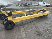 Zelfbouw - u bouw - hydraulische - boottrailer - afbeelding 7 van  8