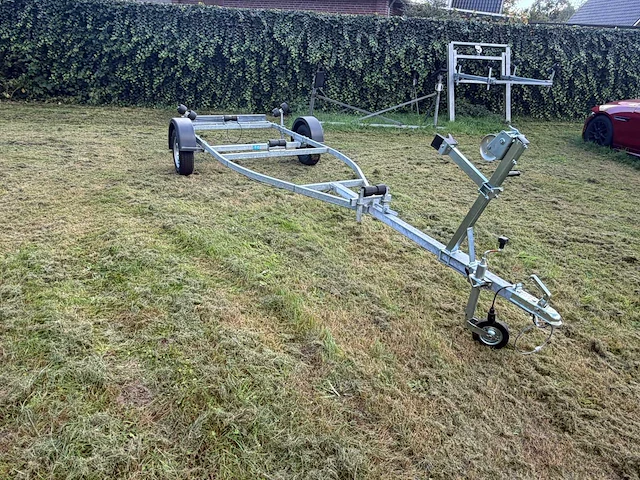 Zelfbouw stallingstrailer nieuw! boottrailer - afbeelding 1 van  7