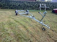 Zelfbouw stallingstrailer nieuw! boottrailer