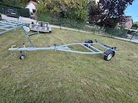 Zelfbouw stallingstrailer nieuw! boottrailer - afbeelding 2 van  7