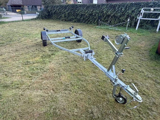 Zelfbouw stallingstrailer nieuw! boottrailer - afbeelding 3 van  7