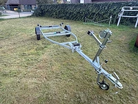 Zelfbouw stallingstrailer nieuw! boottrailer - afbeelding 3 van  7