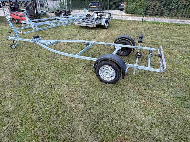 Zelfbouw stallingstrailer nieuw! boottrailer - afbeelding 4 van  7