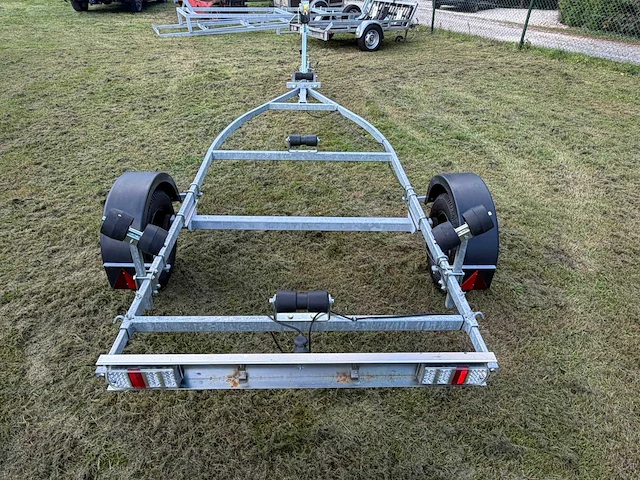 Zelfbouw stallingstrailer nieuw! boottrailer - afbeelding 5 van  7