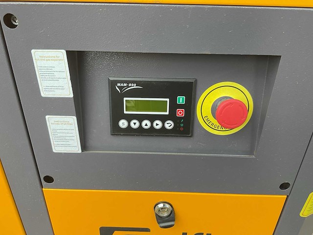 Zelfir am-10hp schroefcompressor - afbeelding 15 van  15