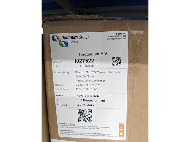 Zelfklevende etiketeer machine, altech, alritma, blauw, 2006 - afbeelding 5 van  13