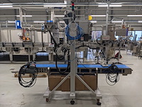 Zelfklevende etiketeer machine, altech, alritma, blauw, 2006 - afbeelding 6 van  13