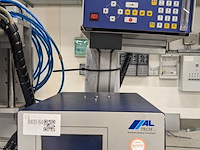 Zelfklevende etiketeer machine, altech, alritma, blauw, 2006 - afbeelding 7 van  13