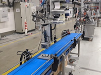 Zelfklevende etiketeer machine, altech, alritma, blauw, 2006 - afbeelding 10 van  13