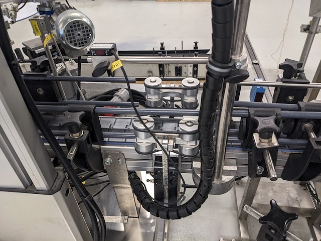 Zelfklevende etiketeer machine, cda, ninon mix, blauw, 2014 - afbeelding 3 van  24