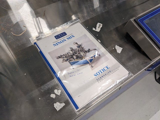 Zelfklevende etiketeer machine, cda, ninon mix, blauw, 2014 - afbeelding 5 van  24