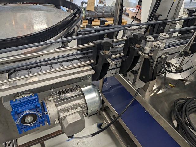 Zelfklevende etiketeer machine, cda, ninon mix, blauw, 2014 - afbeelding 6 van  24