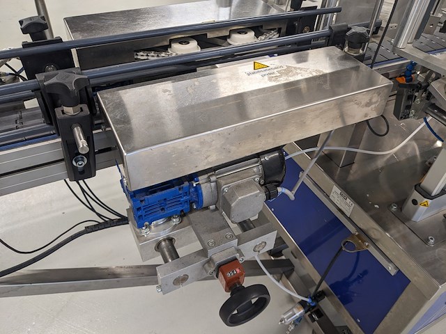 Zelfklevende etiketeer machine, cda, ninon mix, blauw, 2014 - afbeelding 21 van  24