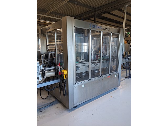 Zelfklevende etiketeer machine, krones, autocol 747-648, 2002 - afbeelding 34 van  39