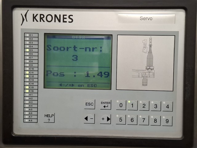 Zelfklevende etiketeer machine, krones, autocol 747-648, 2002 - afbeelding 31 van  39