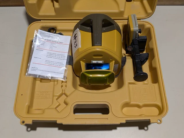 Zelfnivellerende roterende bouwlaser, topcon, rl-h3c - afbeelding 2 van  4