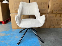 Zembla draaibare eetkamerstoel (3x) - afbeelding 2 van  7