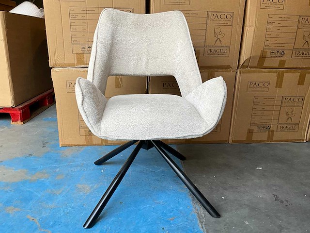 Zembla draaibare eetkamerstoel (4x) - afbeelding 2 van  7