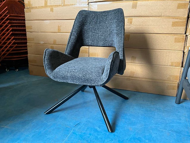 Zembla draaibare eetkamerstoel (4x) - afbeelding 3 van  6