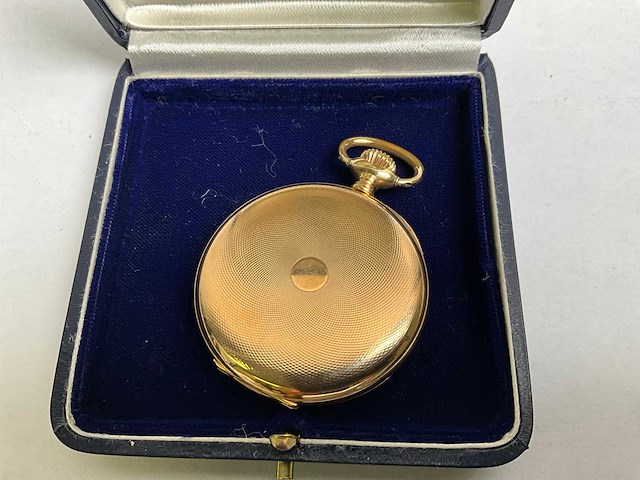 Zenith, 14k gouden zakhorloge - afbeelding 3 van  5