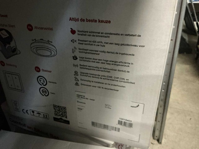 Zennder comfofan silent ventilatiebox - afbeelding 2 van  2