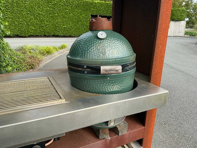 Zeno cortenstalen buitenkeuken en houtopslag - afbeelding 10 van  12