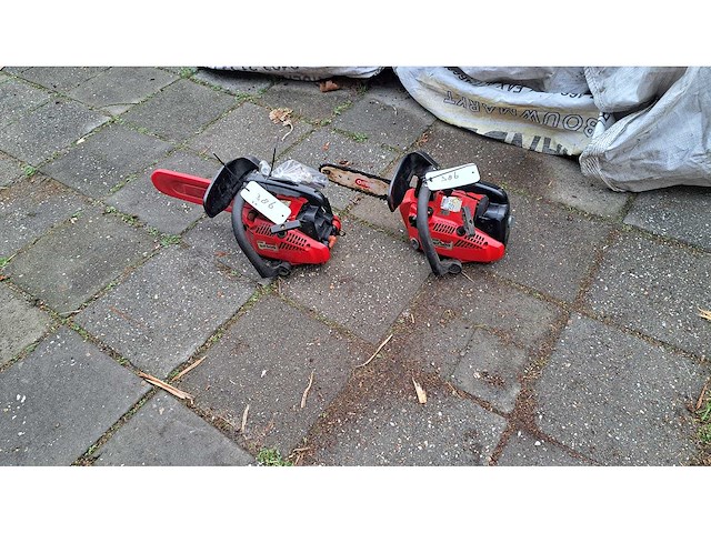 Zenoah - g 2500 - kettingzagen (2x) - afbeelding 1 van  6