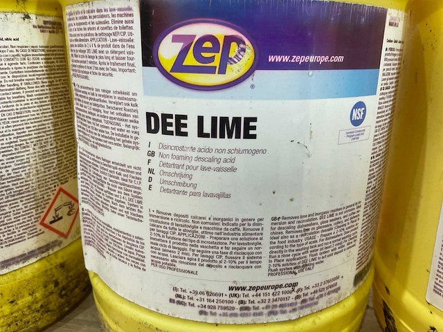 Zep dee line ketelsteen en kalk verwijderaar (5x) - afbeelding 4 van  5