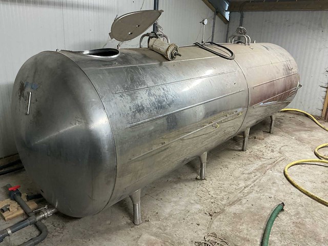 Zero 6000ltr rvs tank - afbeelding 1 van  8