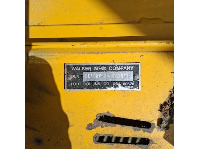 Zero turn frontmaaier, walker, d21d-33 - afbeelding 21 van  29