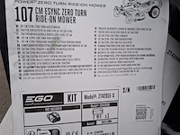 Zero turn zitmaaier, ego, zt4200e-s, 2022 - afbeelding 20 van  32