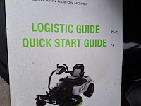 Zero turn zitmaaier, ego, zt4200e-s, 2022 - afbeelding 21 van  32