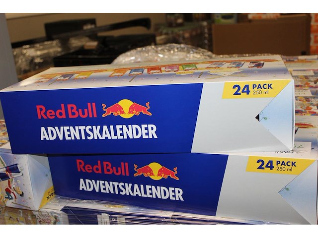 Zes adventskalenders red bull 24x 250 ml. tht 6-2026. - afbeelding 2 van  4
